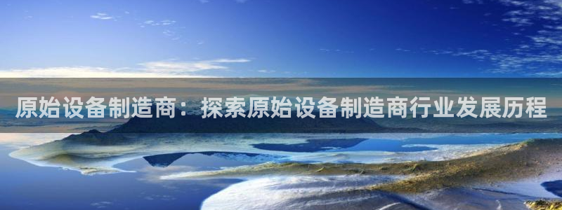 彩神是什么平台：原始设备制造商：探索原始设备制造商行业发展历
