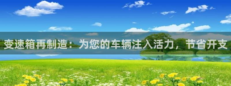 彩神是正规平台吗是真的吗：变速箱再制造：为您的车辆注入活力，节省开支