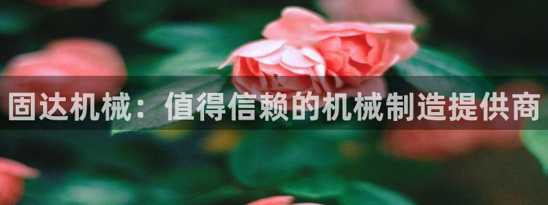 彩神大发三期计划网站：固达机械：值得信赖的机械制造提供商