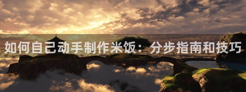 彩神iv能赚钱吗：如何自己动手制作米饭：分步指南和技巧