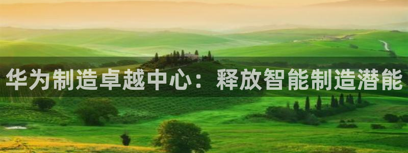 彩神vⅲ下载安装：华为制造卓越中心：释放智能制造潜能