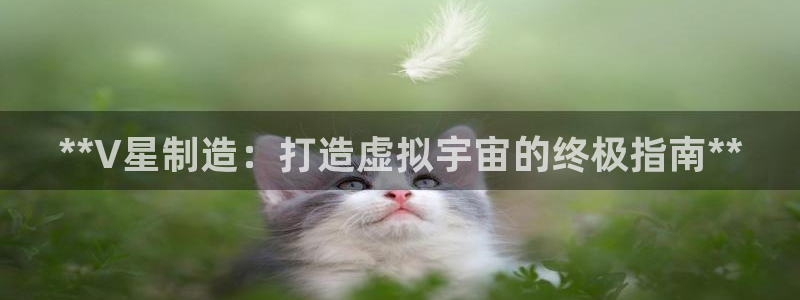下载彩神乐发V1：**V星制造：打造虚拟宇宙的终极指南**